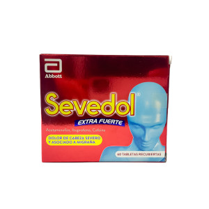 SEVEDOL EXTRA FUERTE CAJA X 60 TABLETAS